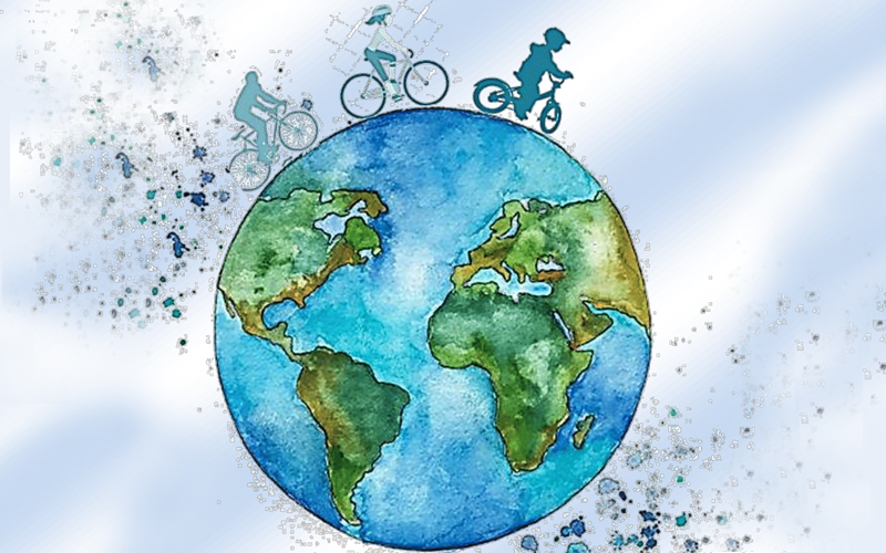Con cicletada promueven la vida sana y cuidado del medioambiente