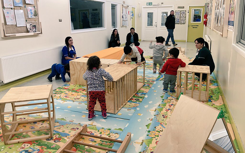 Jardines infantiles de la JUNJI Ñuble ganan proyecto Movimiento en Libertad