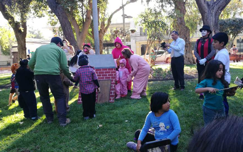 Con una intervención ciudadana Jardín Infantil “Piolín” invita a la comunidad a leer