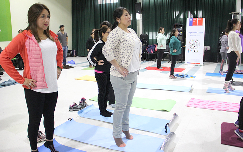Se inicia proyecto “Yoga en el Jardín Infantil” en el Biobío