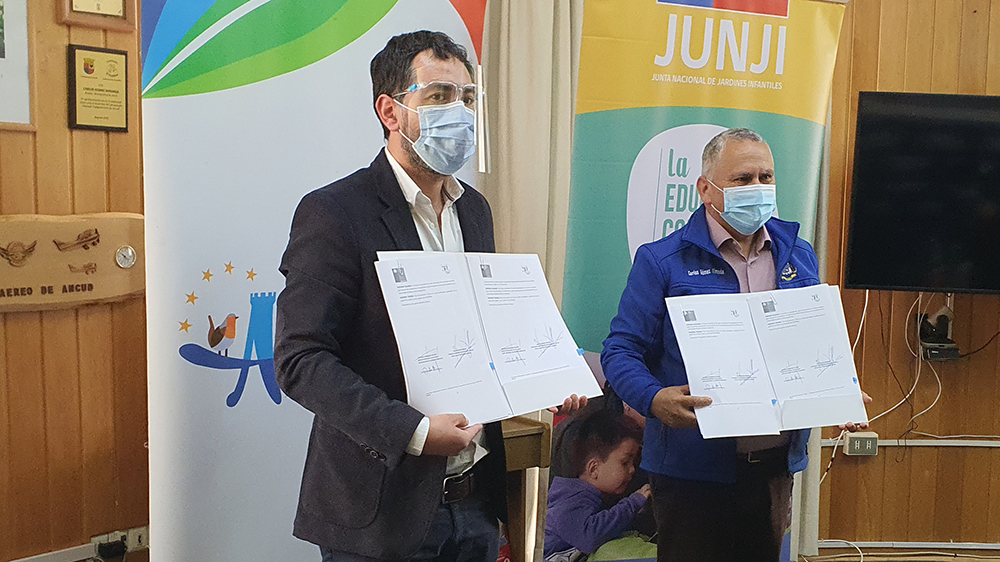 Jardín VTF de Ancud recibió importantes recursos para su Reconocimiento Oficial