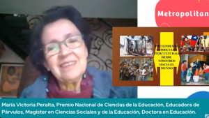 María Victoria Peralta encabeza Webinar de Junji Metropolitana sobre inclusión y pertinencia cultural