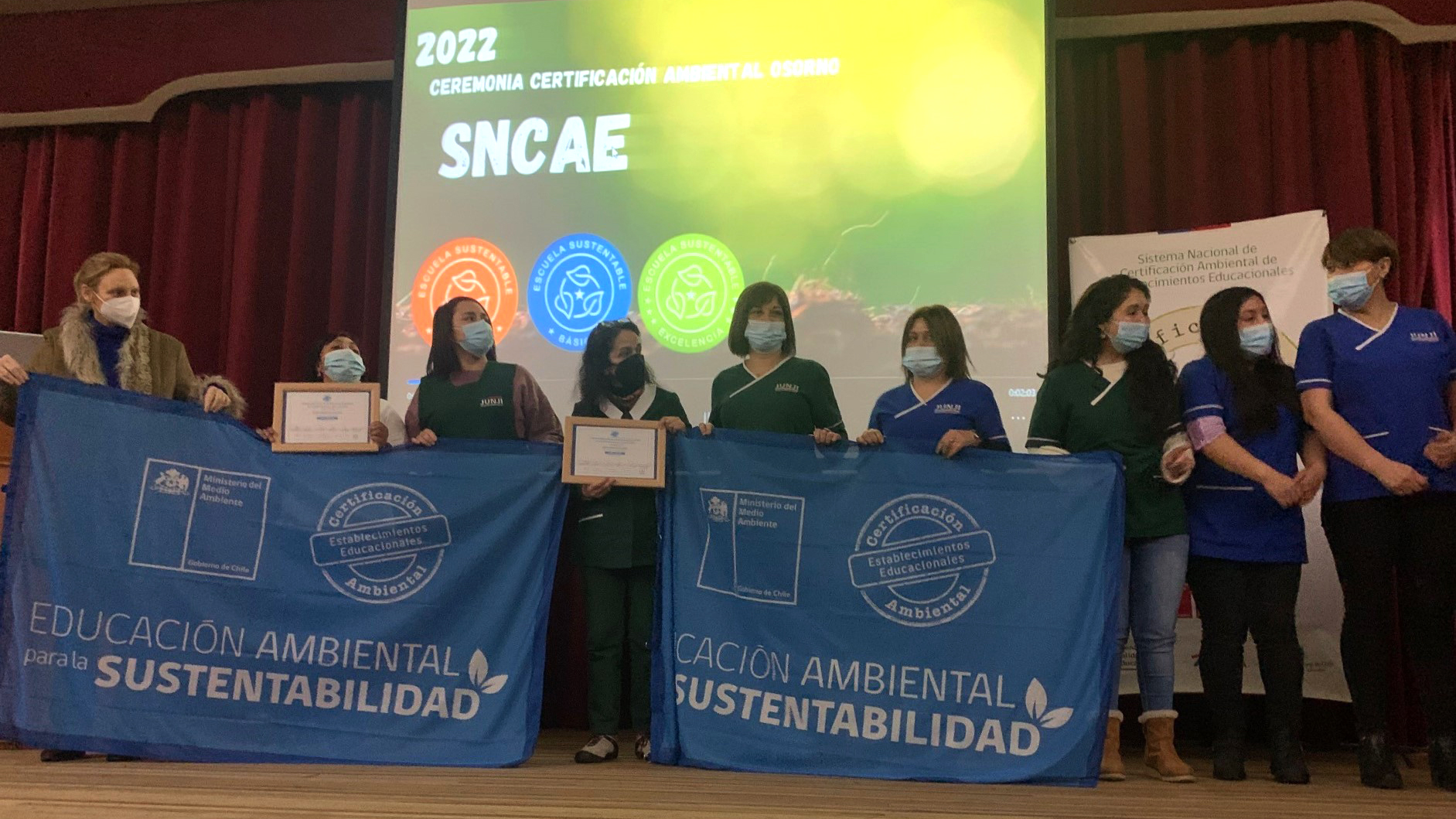 Jardines Infantiles de Osorno obtuvieron certificación ambiental