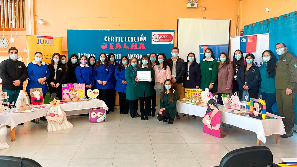 Junji y Seremi de salud cierran Semana Mundial de la Lactancia con certificación de jardín