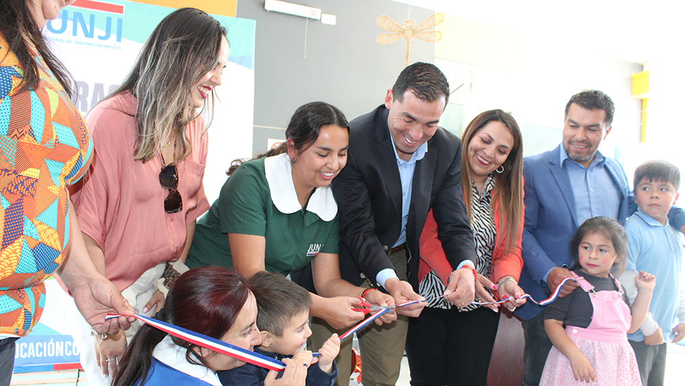 Junji inaugura primer jardín infantil de administración directa en Panquehue